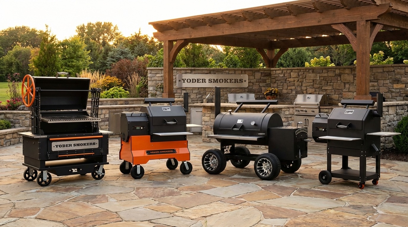 Yoder Smokers in action