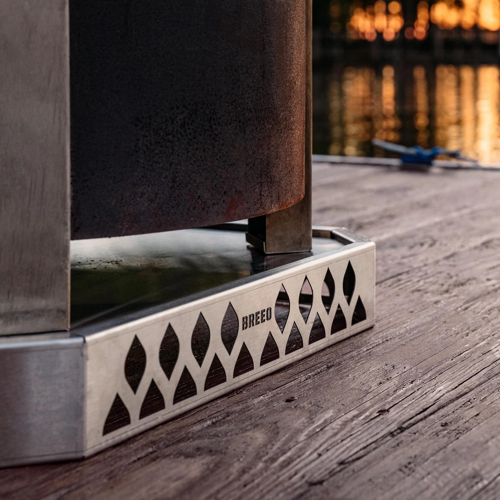 Breeo outdoor kitchen installation