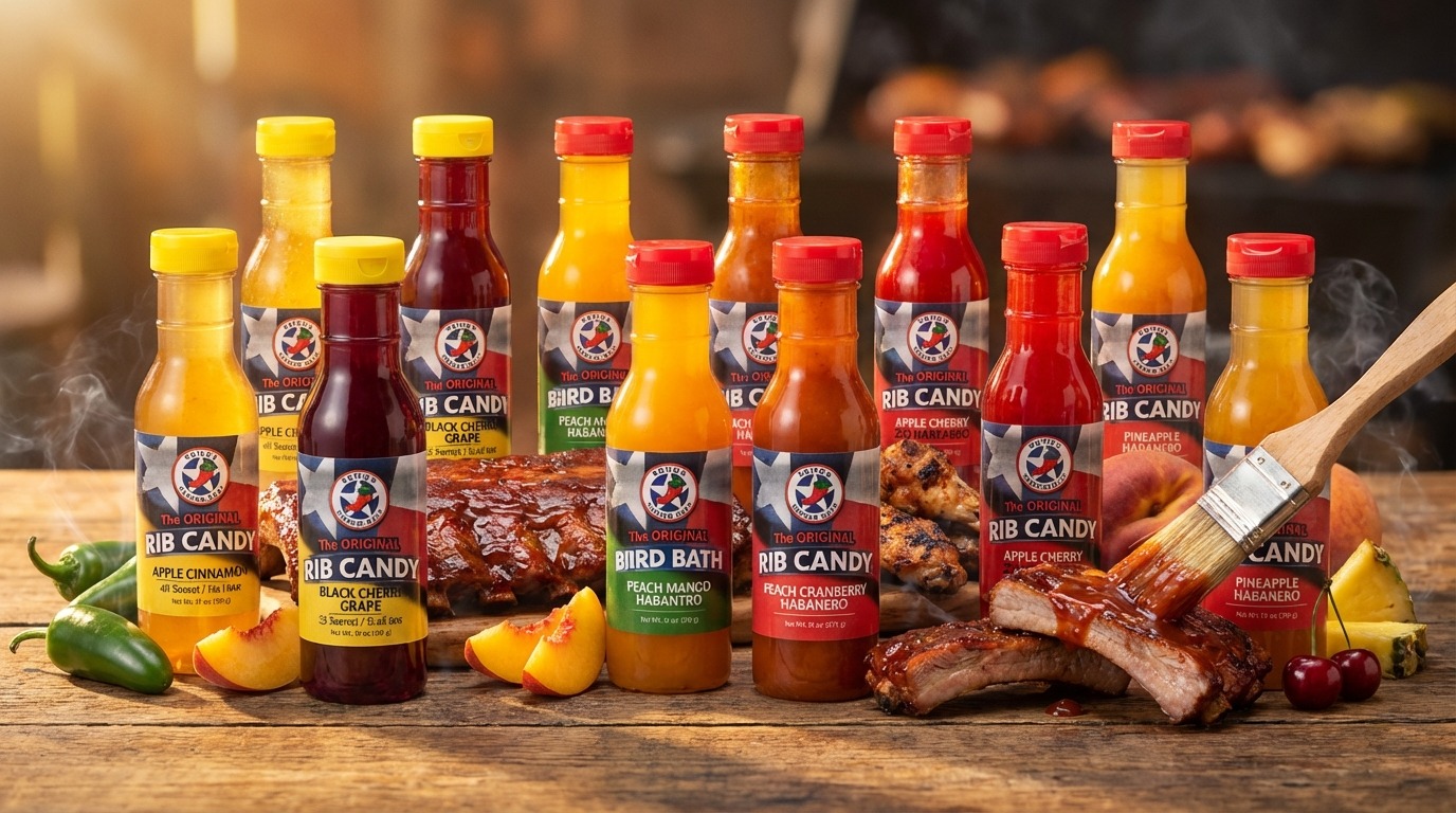 Texas Pepper Jelly products in action
