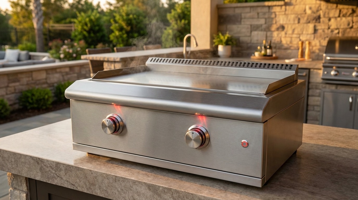 Blaze Grills outdoor kitchen installation