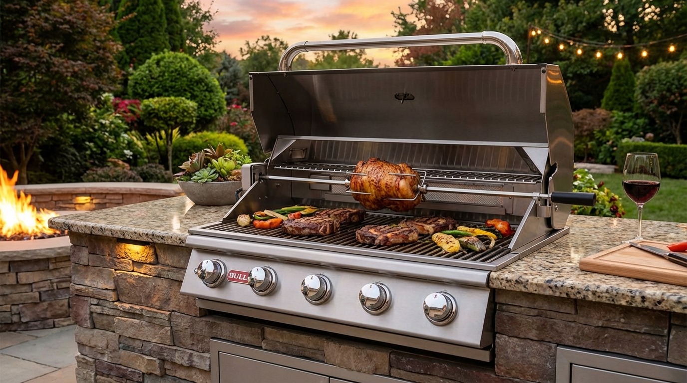 Bull outdoor kitchen installation