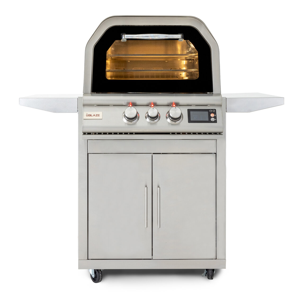 Blaze 26" Gas Outdoor Pizza Oven with Cart