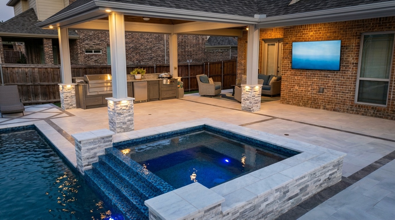 Prestige Pool & Patio | Luxury Pool Builder Frisco TX