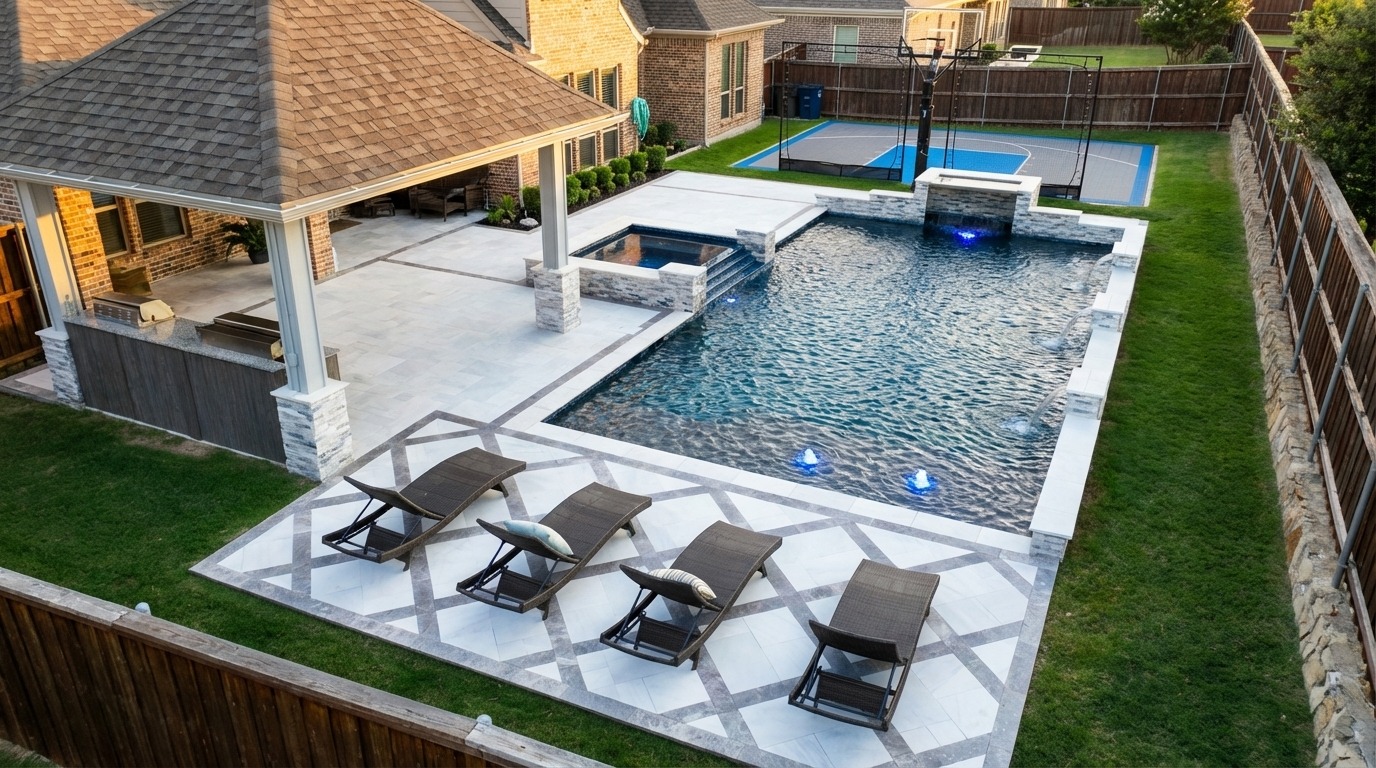 Prestige Pool & Patio | Luxury Pool Builder Frisco TX