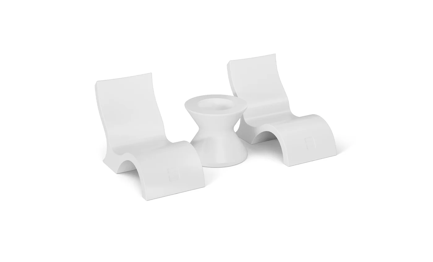 Relaxation In-Pool Chair & Ice Bin Bundle