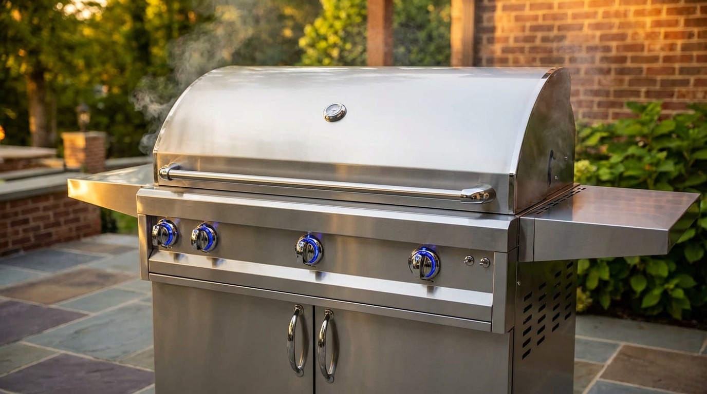 Artisan Professional Grills outdoor kitchen installation