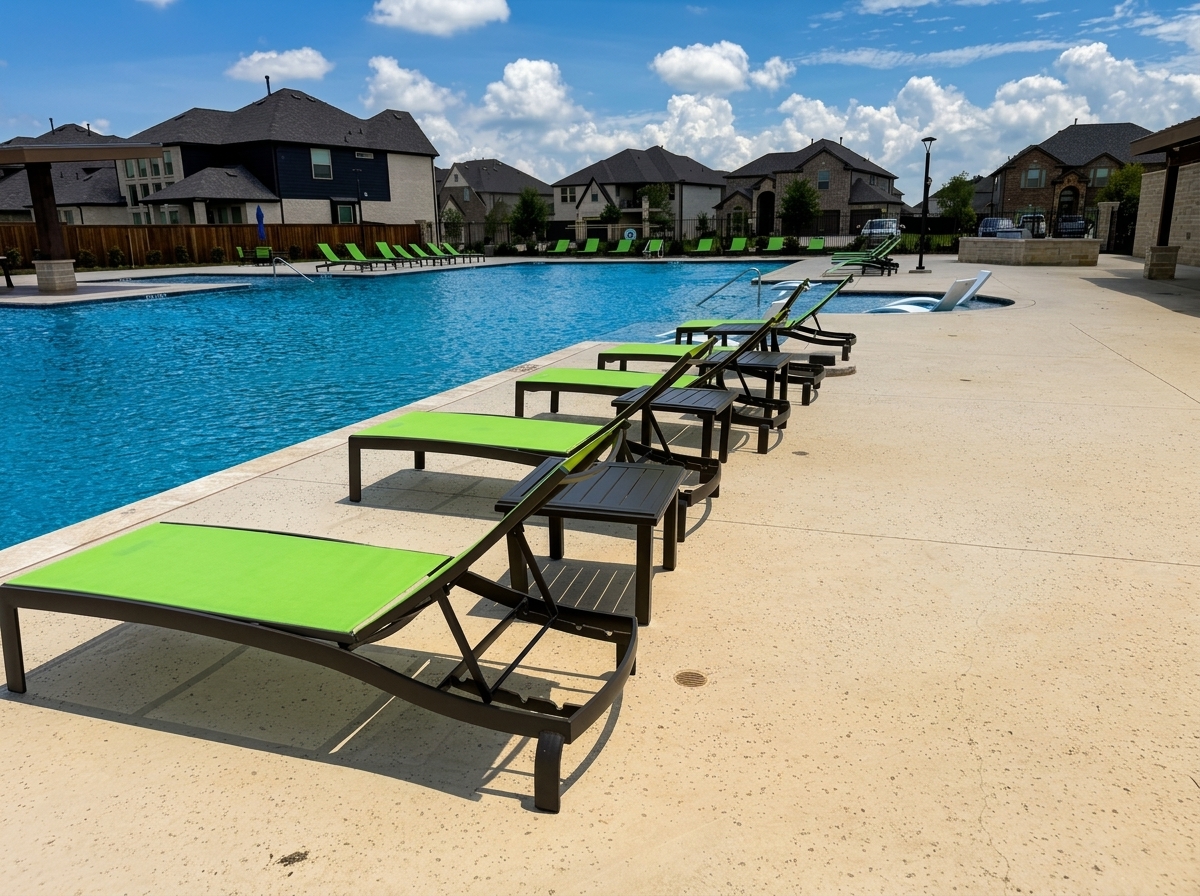 Large Community Pool with Amenity Center — Mansfield, TX — photo 6