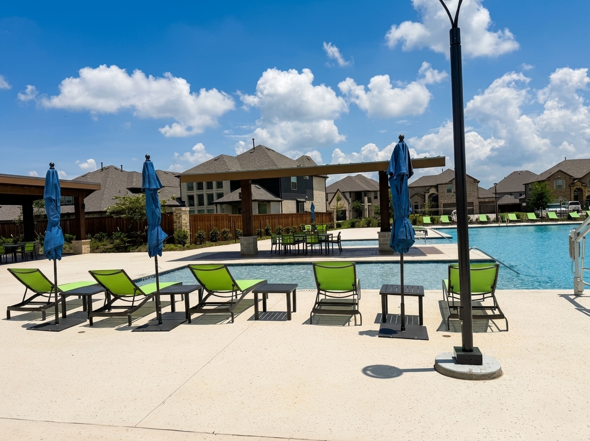 Large Community Pool with Amenity Center — Mansfield, TX — photo 4