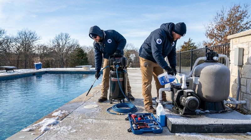 Prepping Your Pool for Fall & Winter in Prosper, TX