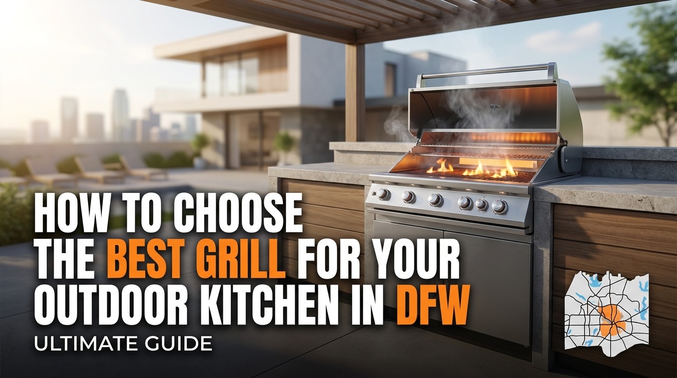 How to Choose the Best Grill for Your Outdoor Kitchen in DFW