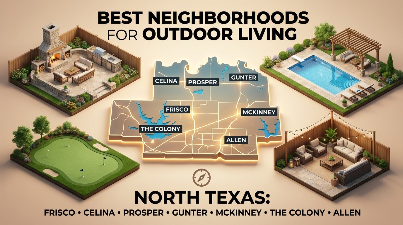 Best Neighborhoods for Outdoor Living in North Texas