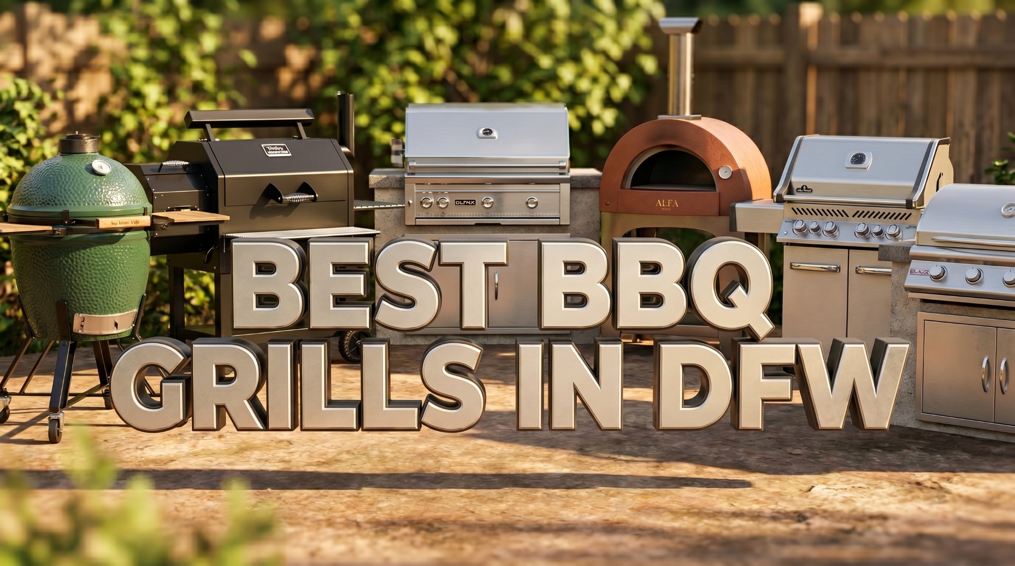 Best BBQ Grills in DFW — See Them in Person at Our Frisco Showroom