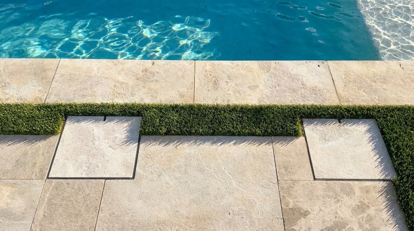 Modern Pool with LED Spheres — Celina, TX — photo 14