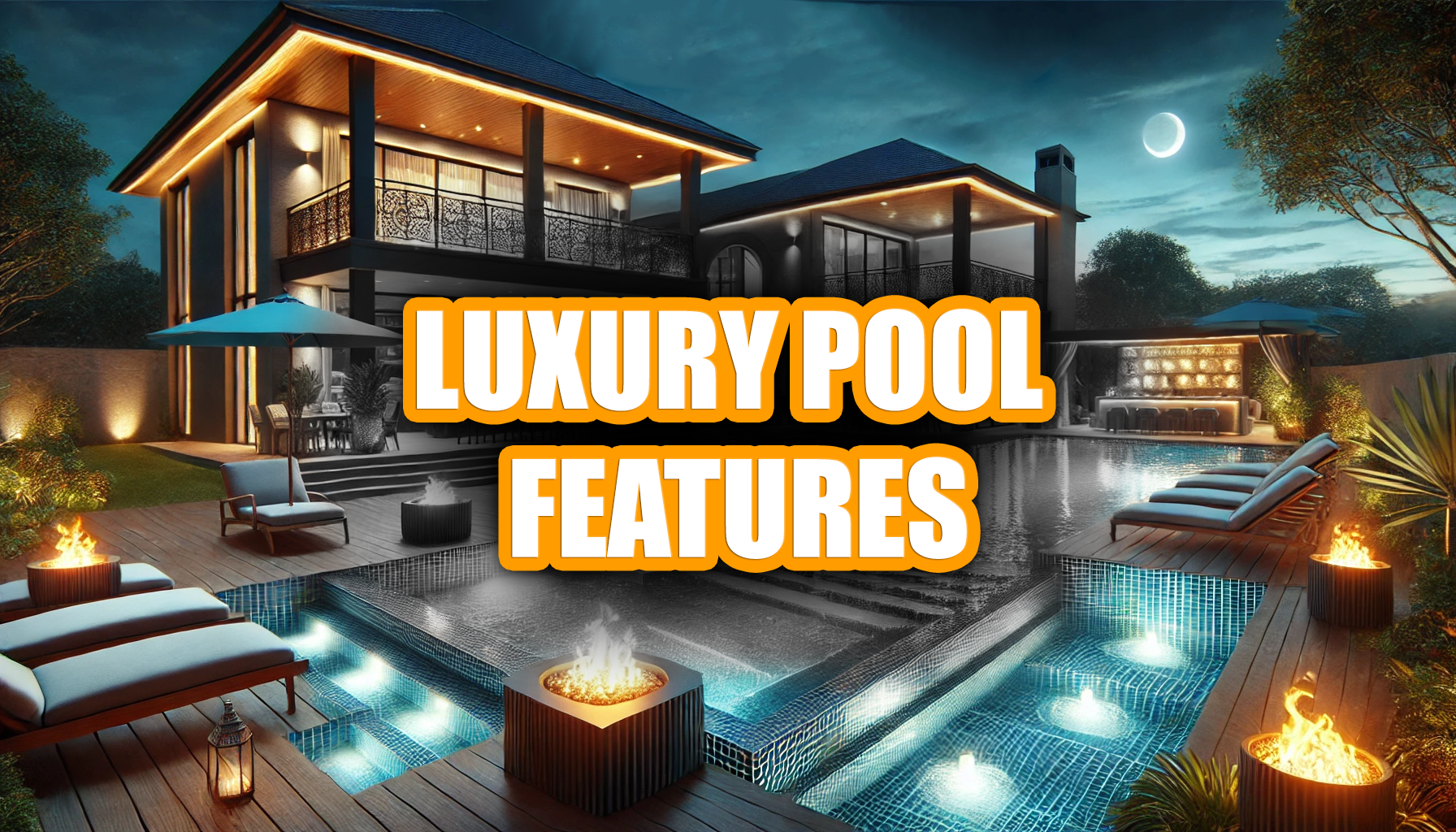 Luxury Pool Features